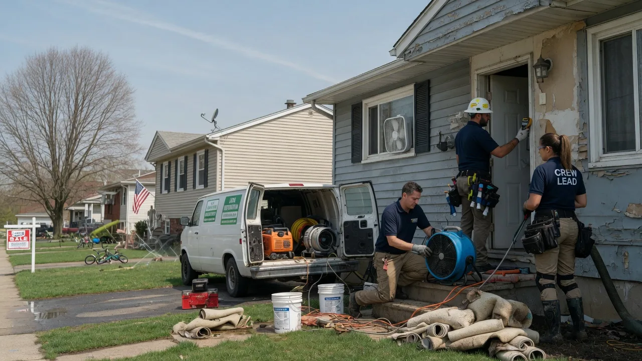 Flood Cleanup in Detroit, MI near me