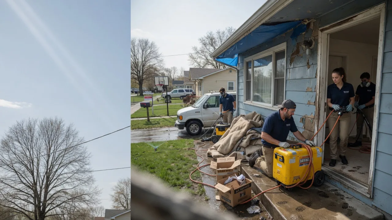 Basement Flood Cleanup in Detroit, MI near me
